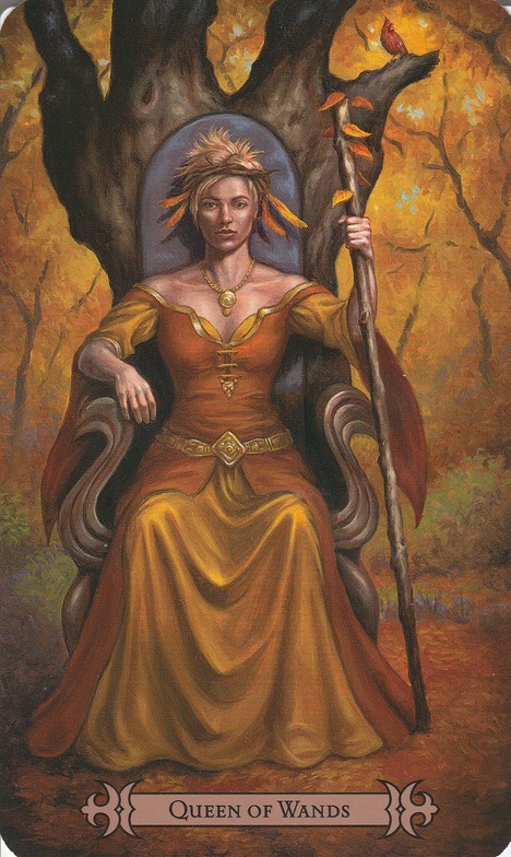 Queen of Wands Spellcasters Tarot June 2020 20200516 0001