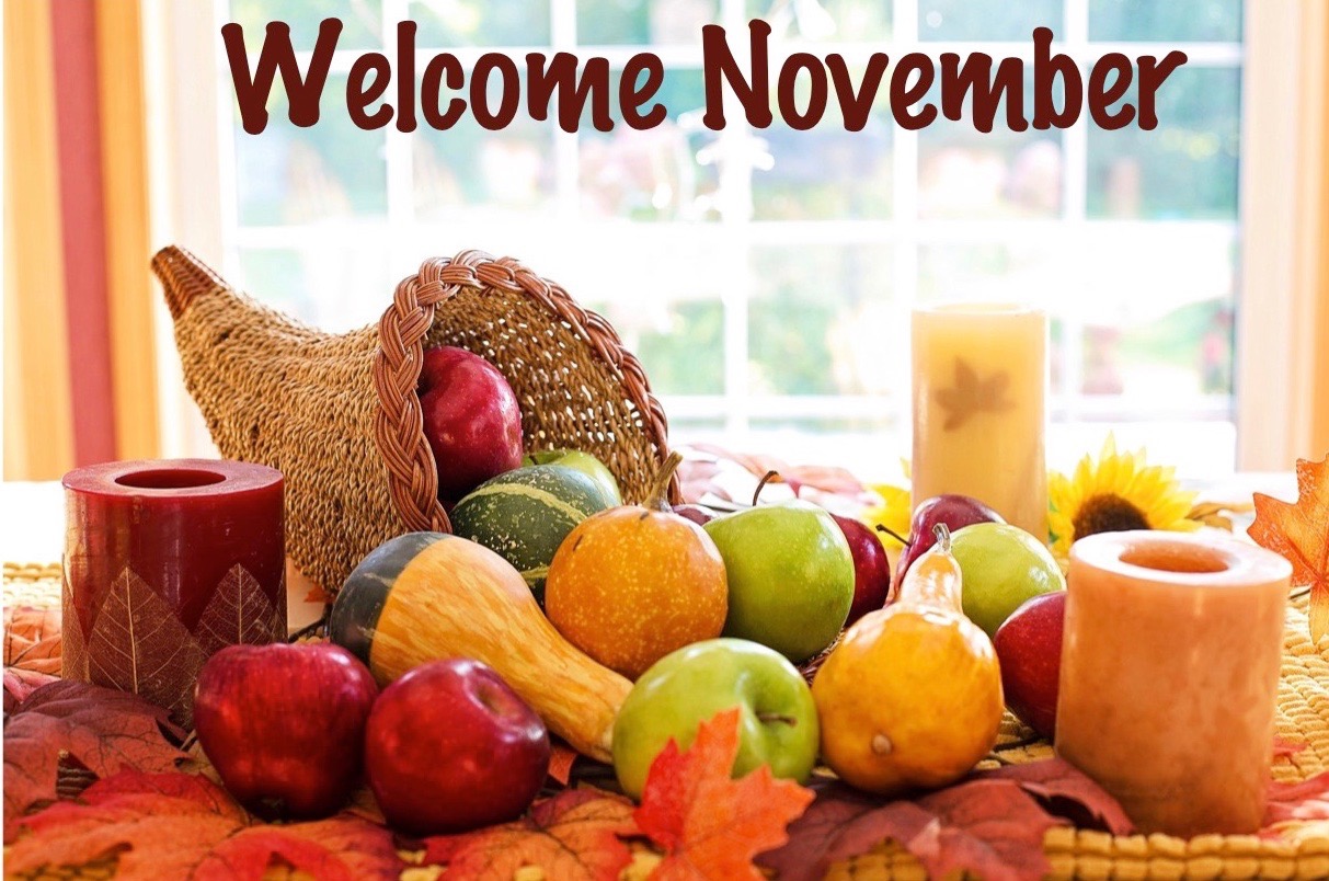 WelcomeNovember 2